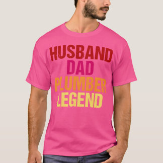 Far Make Plumber Legend Vintage Pappa Far T Shirt