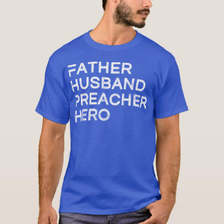 Far Make Preacher Hero pappa Fars dag pojke T Shirt
