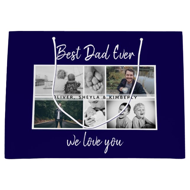 Far med Kids and Family Pappa Photo Collage (Framsidan)