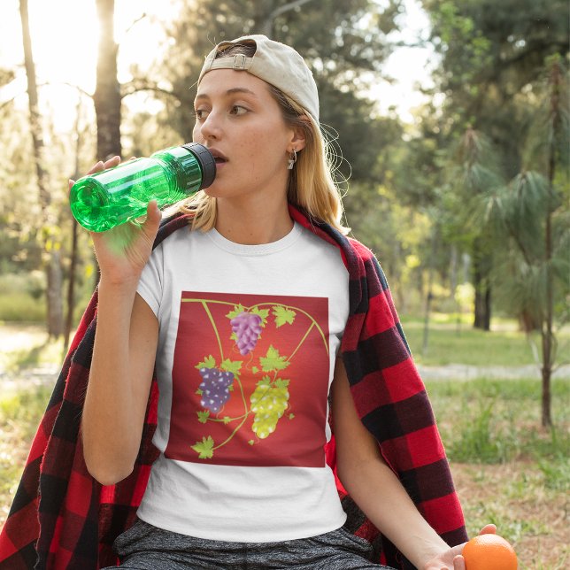 Får med skikt av druvor t shirt (Skapare uppladdad)