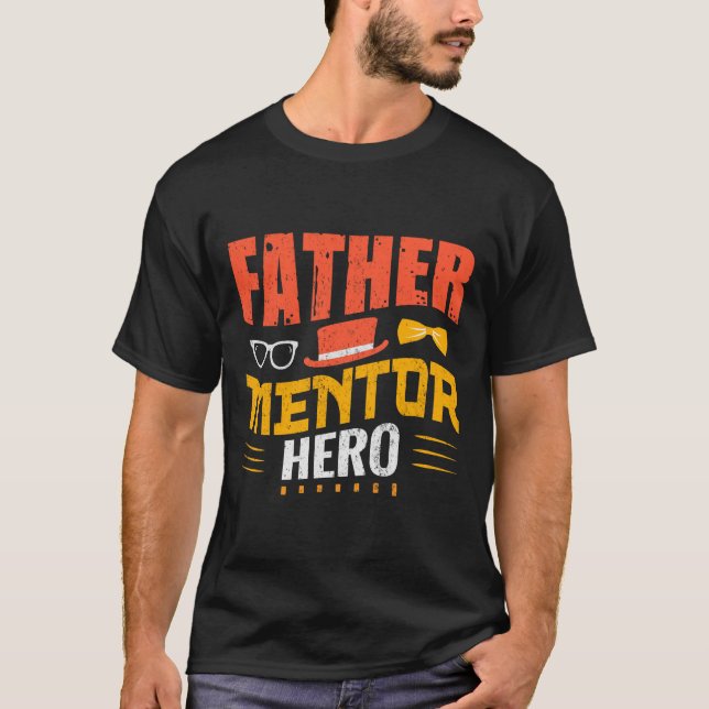 Far Mentor Hero T-Shirt - inspirationspresentant (Framsida)
