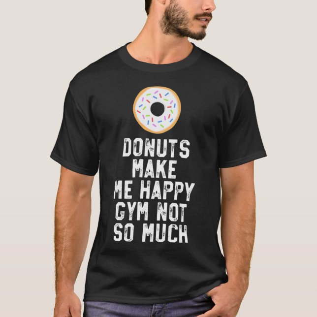 Får mig inte att baka i Lycklig T Shirt (Framsida)