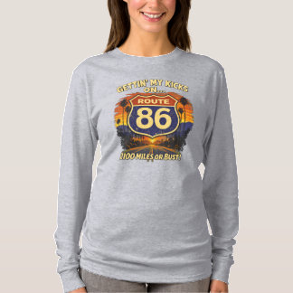 Får mina kick på väg 86 T-shirt