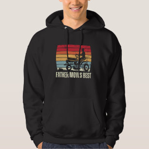 Far Mows Best Gardener Gräsmatta Care Pappa Making Hoodie