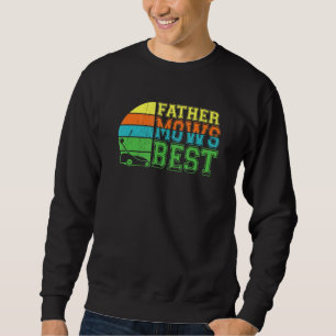 Far Mows Best Pappa Gräsmatta Making Manar Joke 1 Lång Ärmad Tröja