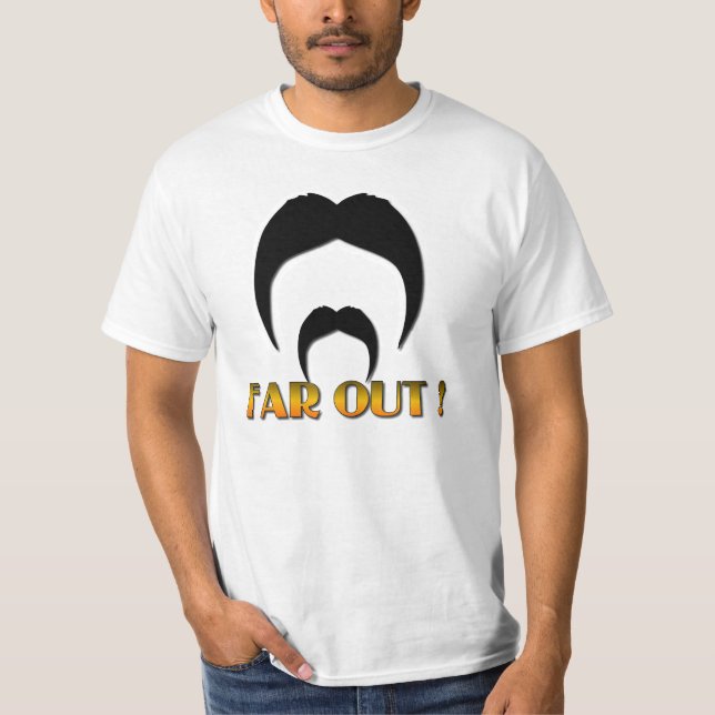 fAR Mustache Tee Shirt (Framsida)