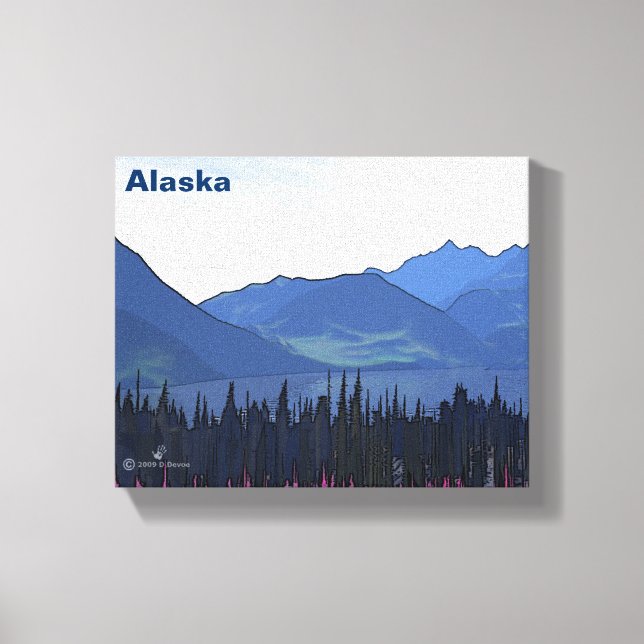 Far North Summer Canvastryck (Framsida)