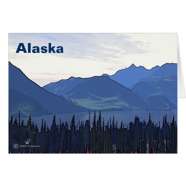 Far North Summer Hälsningskort (Framsidan Horizontal)