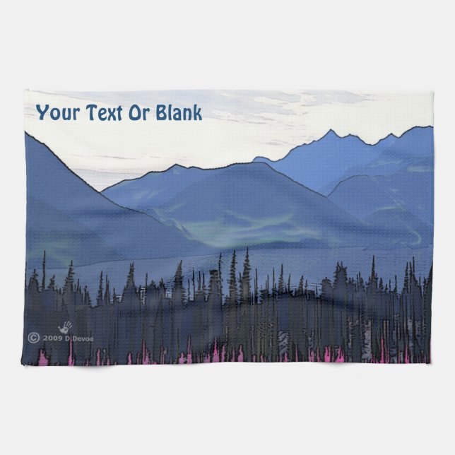 Far North Summer  Kökshandduk (Horisontell)