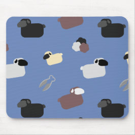 Får och ark musmatta