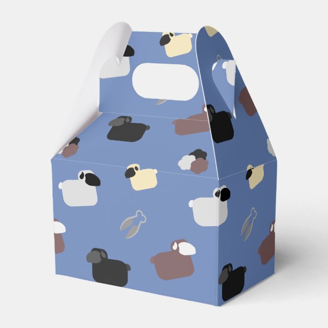 Får och ark presentaskar (Framsidan Sidan)