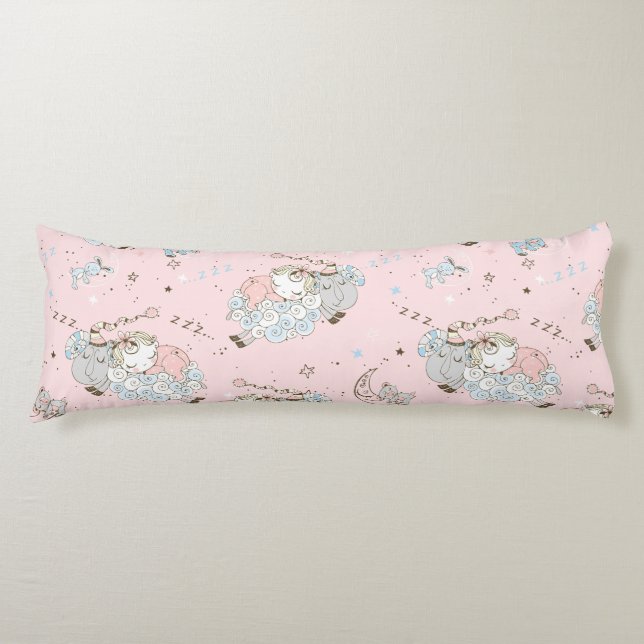 Får och Baby Kroppskudde (Framsidan)