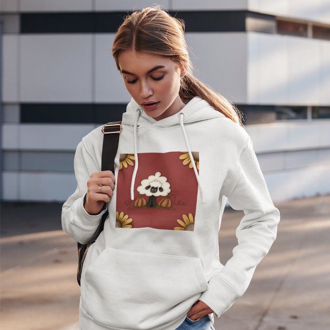 Får och blommor t shirt (Skapare uppladdad)