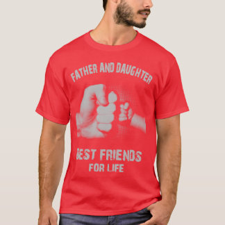 FAR OCH DAUGHTER BÄSTA VÄNNER FÖR LIVSMILJÖREN T SHIRT