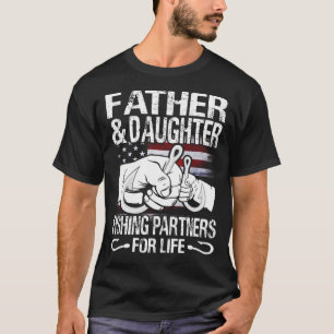 Far och DAUGHTER Matching Shirts Fishing Partne T Shirt
