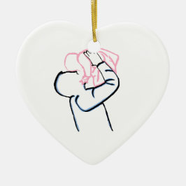 Far och Dotter jul Ornament