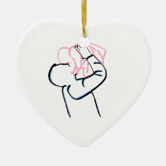 Far och Dotter jul Ornament