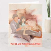 FAR OCH DOTTER LÄSER TIDSKORT