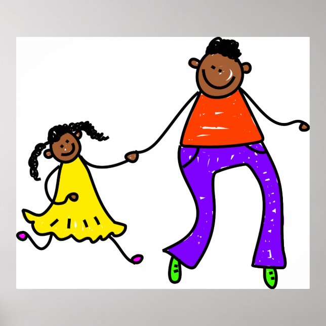 Far och dotter poster (Framsidan)