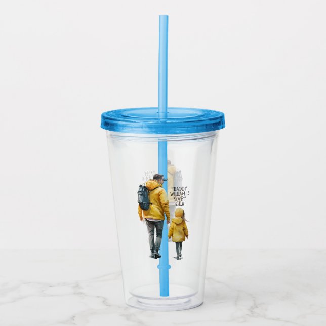 Far och dotterbond (3) take away mugg (Framsida)