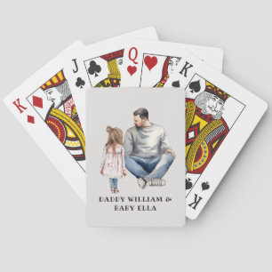 Far och dotterbond (4) casinokort
