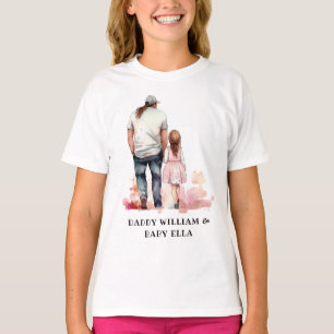Far och dotterbond (6) t shirt