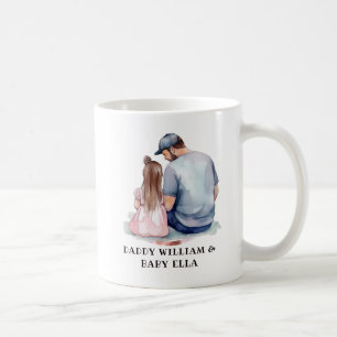 Far och dotterbond (7) kaffemugg