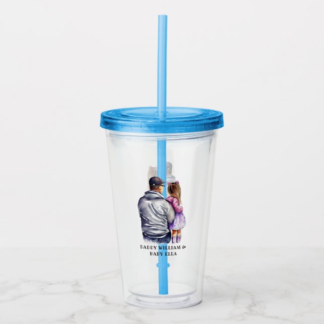 Far och dotterbond (9) take away mugg (Framsida)
