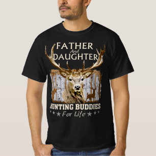 Far och dotterjägare till livstidsgåva t shirt
