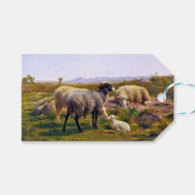 Får och lamm (av Rosa Bonheur)