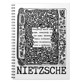 FÅR- OCH MADHOUSfilosofi citerat av Nietzsche Anteckningsbok