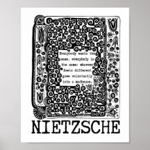 FÅR- OCH MADHOUSfilosofi citerat av Nietzsche