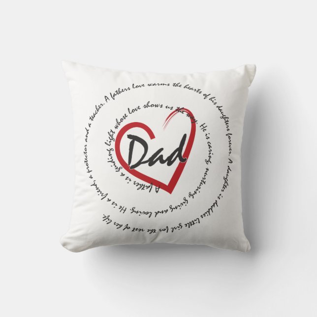 Far och Pappor Kudde (Framsida)