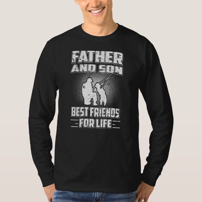 Far och Son, bästa vänner för Perfekten av liv och T Shirt (Framsida)