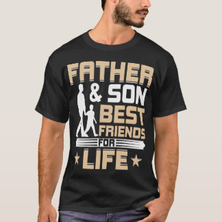 Far och son, bästa vänner till Life Manar Far T Shirt