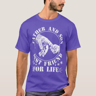 Far och Son Best Friend for Life-vänner T Shirt