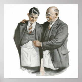 FAR och Son Canvas Poster