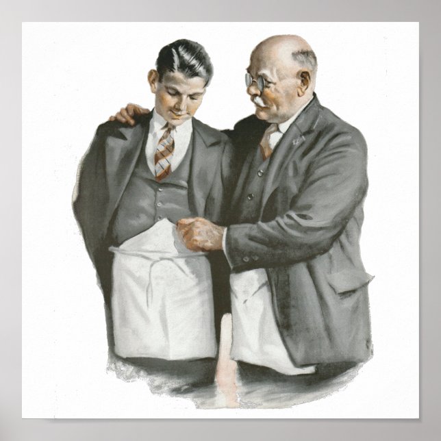 FAR och Son Canvas Poster (Framsidan)