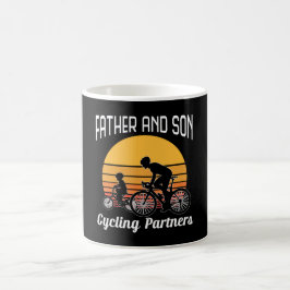 Far och Son Cycling Partners Far Dag 2022 Kaffemugg