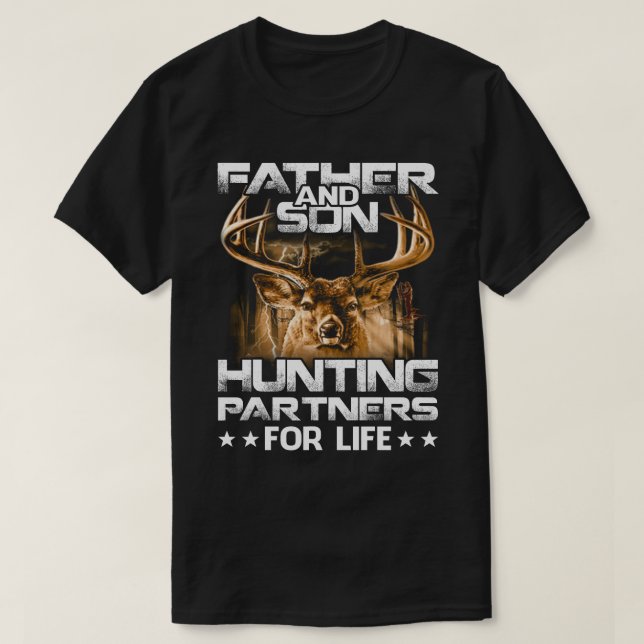 Far och Son Hunting Partners för Life T-Shirt G (Design framsida)