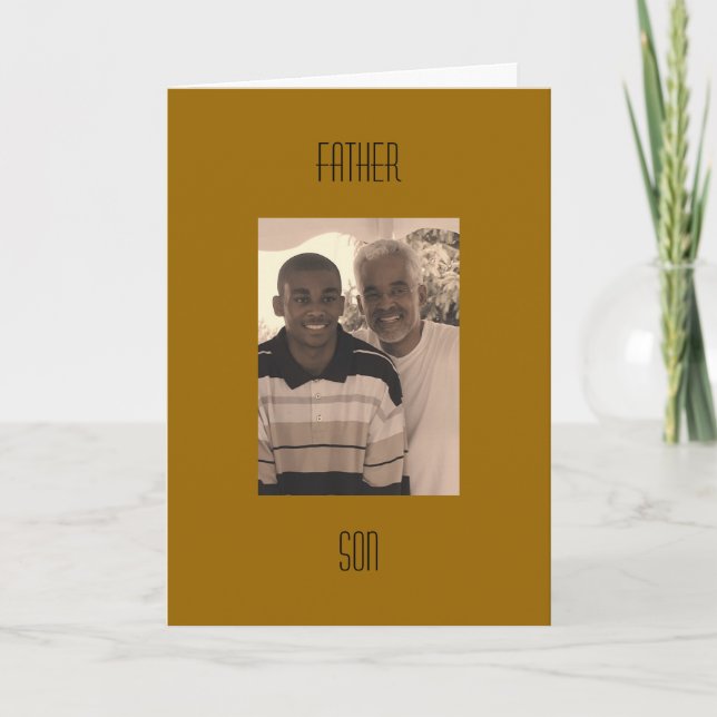 Far och Son Kort (Framsida)