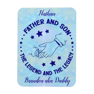 Far och Son Personligen Legend and Legacy Magnet