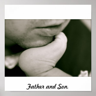 Far och son poster