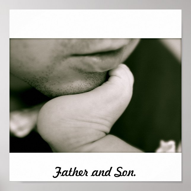 Far och son poster (Framsidan)