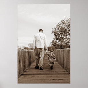 Far och son poster