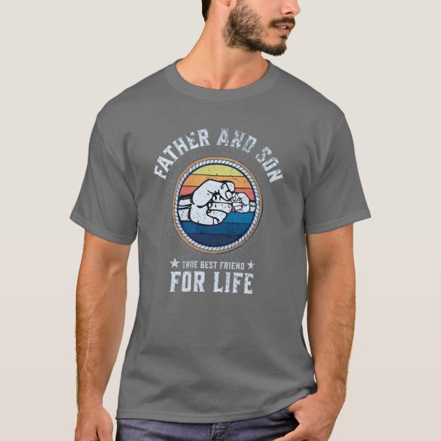 FAR OCH SON-skjortgåva T Shirt (Framsida)