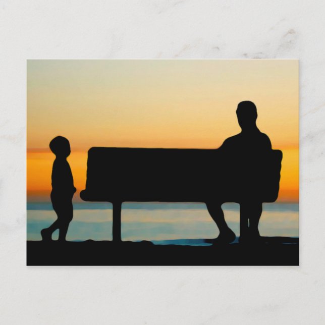 Far och Son Vykort (Framsida)