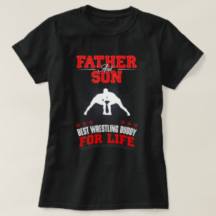 Far och son Wrestling kompis T Shirt