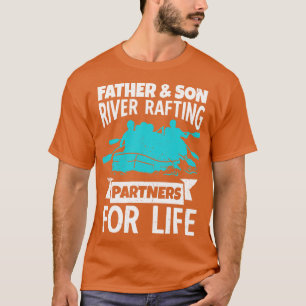 Far och sonflodutlösare för livet t shirt