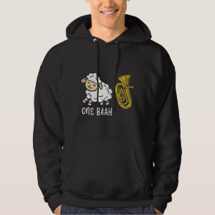 Får- och tejinstrument hoodie